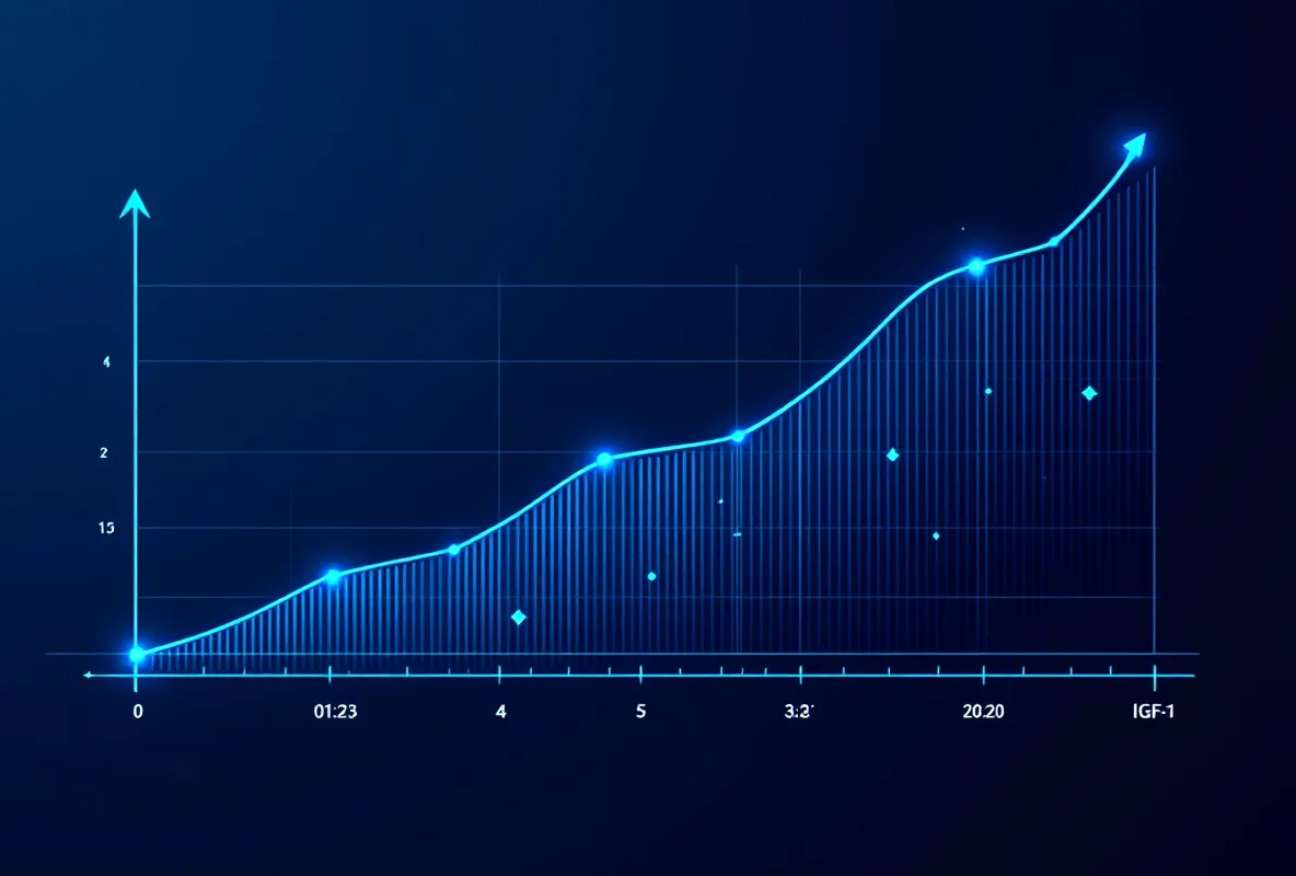 Benefit 1: growth hormone and IGF-1 rose on blood tests